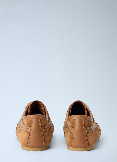 LN-CC® - Dries Van Noten: Suede Panel Sneakers - Brown Dries Van Noten Suede Panel Sneakers Brown dvn0165027