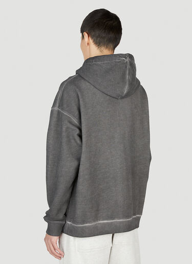 Burberry 로고 패치 후드 스웨트셔츠 그레이 bur0152022