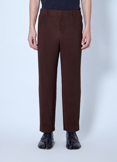 Homme Plissé Issey Miyake Tailored Pleats 1 Pants Brown hmp0166015