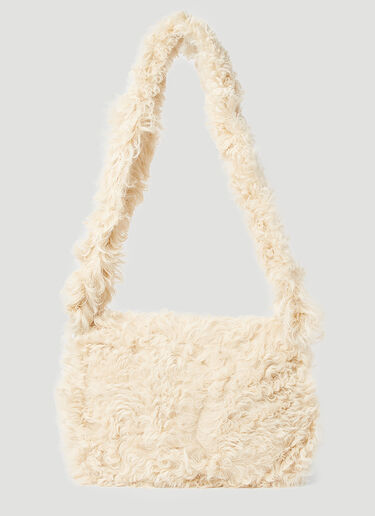 Dionysus Shearling Messenger Bag Gucci Dionysus Shearling Messenger Bag Beige guc0154037
