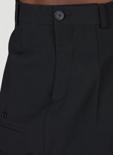 Balenciaga Deconstructed Mini Skirt Black bal0254023