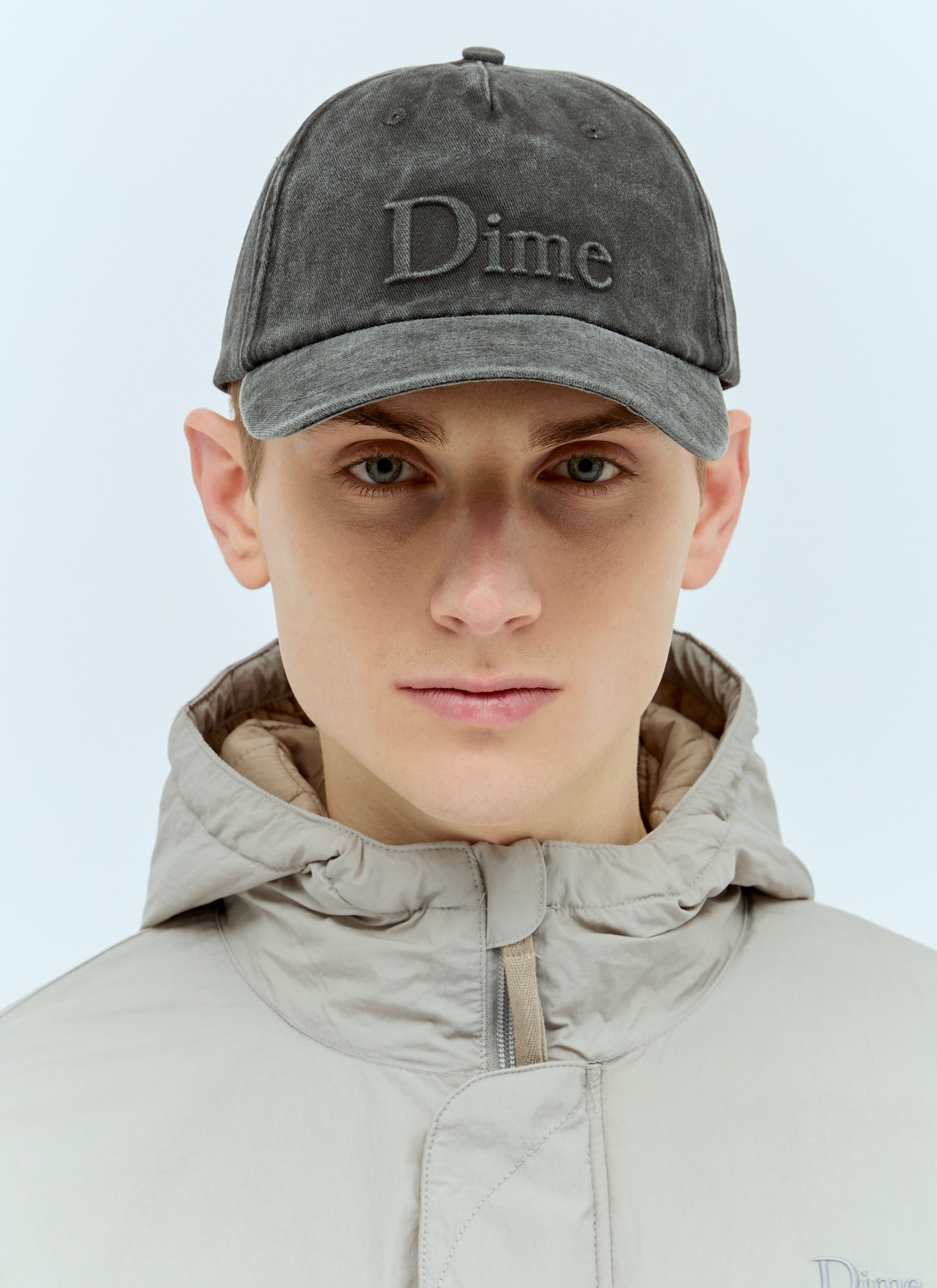 Dime Men s Classic Embossed Baseball Cap in Dark Grey LN CC