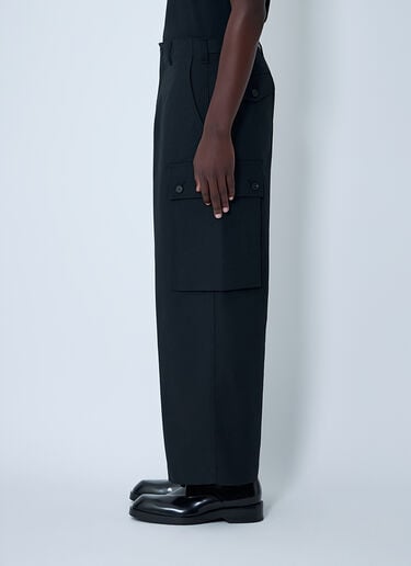 Wide-Leg Pocket Pants Comme des Garçons Homme Wide-Leg Pocket Pants Black cdh0162001