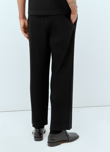 Homme Plissé Issey Miyake 월별 색상: 3월 플리츠 팬츠  블랙 hmp0156013