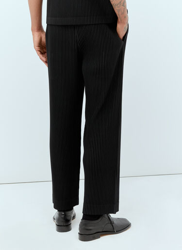 Homme Plissé Issey Miyake Monthly Colors: March Pleasted Pants Black hmp0156013