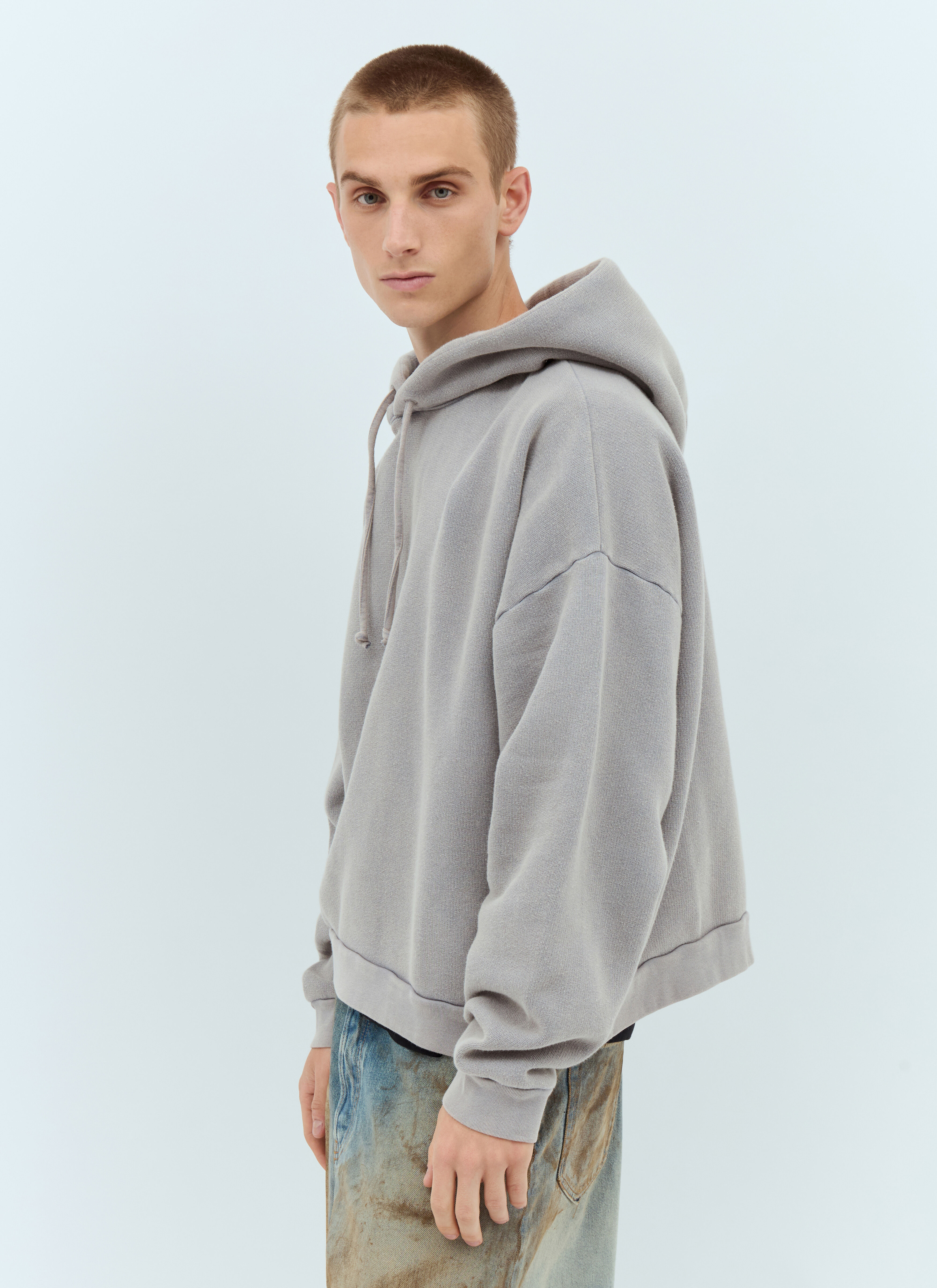 Acne grey hoodie new arrivals