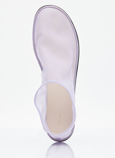 The Row Sock Mesh Flats Lilac row0253048