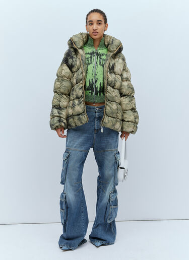 Diesel W-Ralle Padded Coat Green dsl0254002