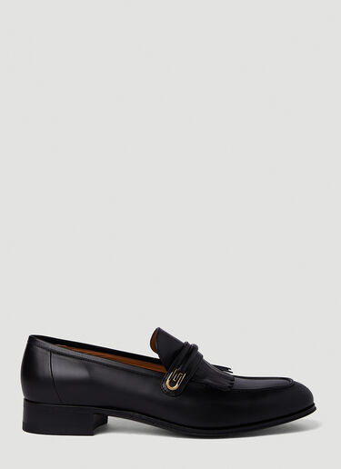 Gucci Men's Mirrored G Loafers in Black | LN-CC®