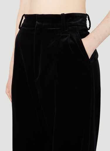 High Waist Velvet Pants Gucci High Waist Velvet Pants Black guc0251173