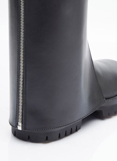 Jay Leather Boots Ann Demeulemeester Jay Leather Boots Black ann0154013