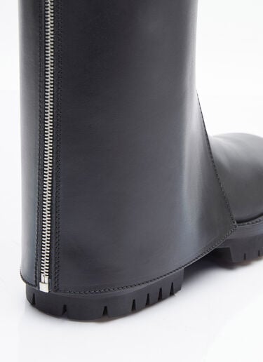 Ann Demeulemeester Jay Leather Boots Black ann0154013