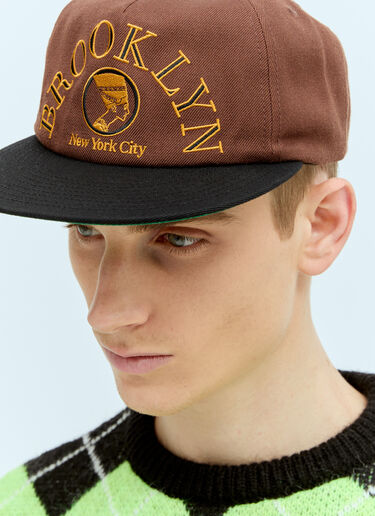 Awake NY 5 Boro Snapback Cap Brown awk0154014