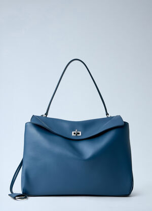 Balenciaga Rodeo Medium Top Handle Bag Blue bal0263038