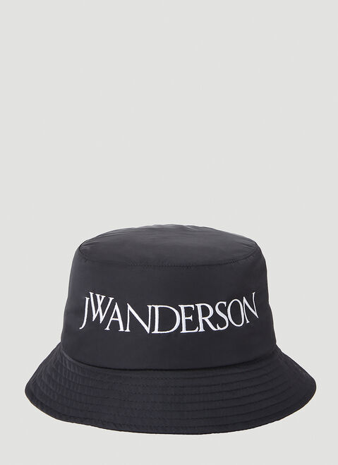 JW Anderson Logo Bucket Hat Beige jwa0154013