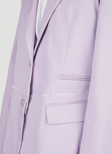 JW Anderson Deconstructed Blazer Lilac jwa0251010