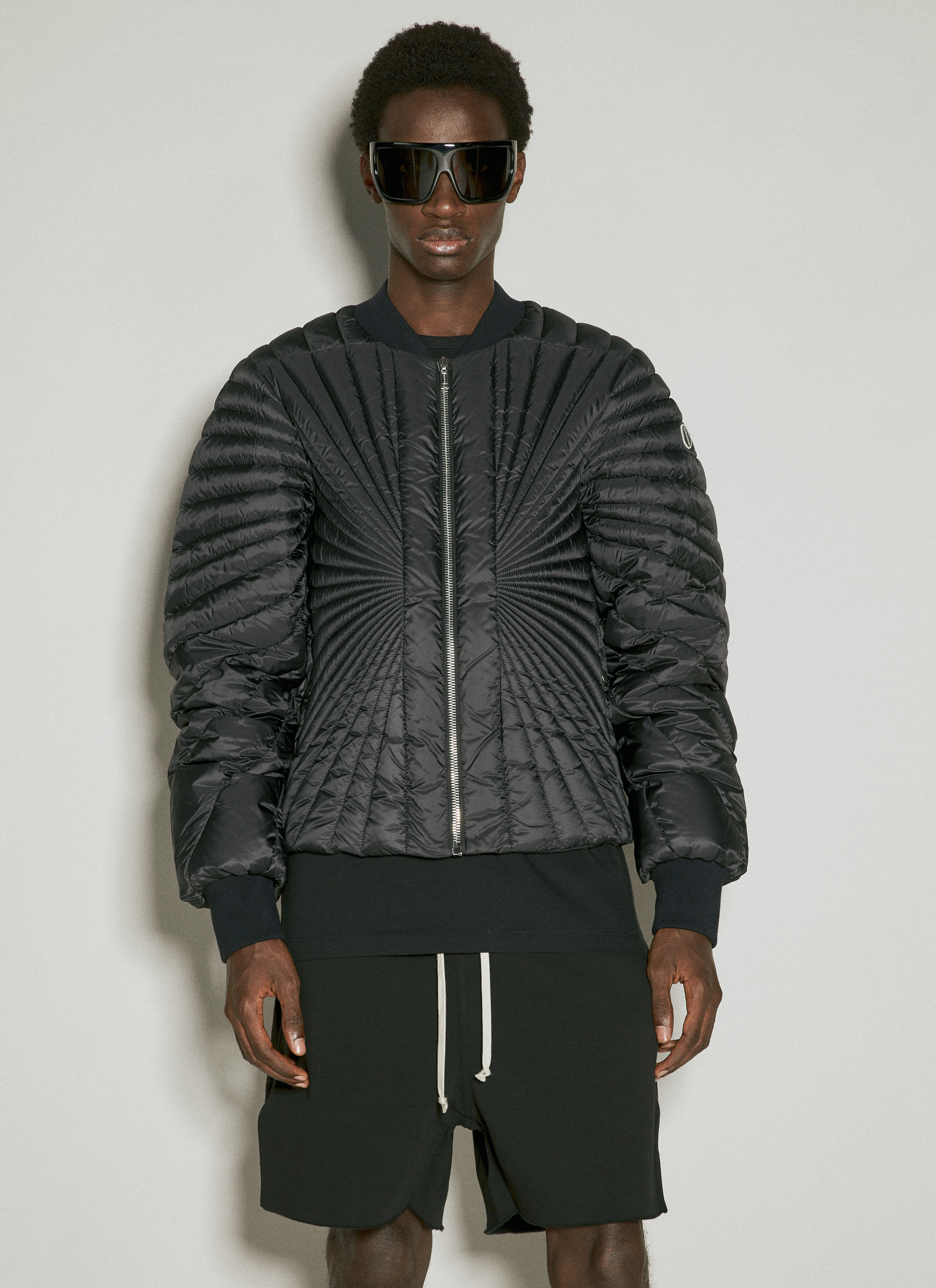 Moncler x Roc Nation designed by Jay-Z 래디언스 다운 플라이트 재킷 블랙 mrn0156002