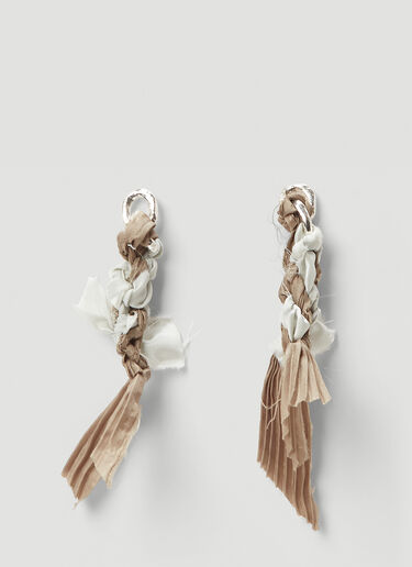 Silk Link Earrings Georgia Kemball Silk Link Earrings Silver gkb0344008