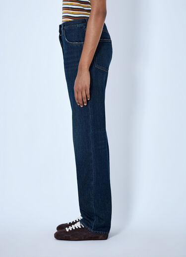 LN-CC® - Prada: Straight-Leg Washed Denim Jeans - Blue Prada Straight-Leg Washed Denim Jeans Blue pra0265007