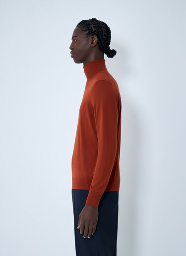 Wool Turtleneck Sweater Saint Laurent Wool Turtleneck Sweater Red sla0162030