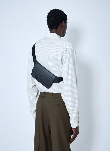 Saint Laurent Leather Belt Bag Black sla0159034