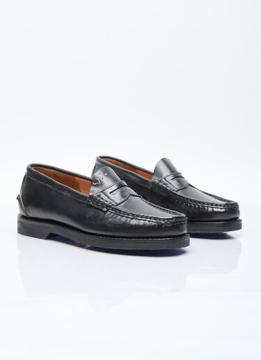 Visvim Fabro-Folk Loafers Black vis0156003