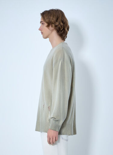Slant Knit Sweater Our Legacy Slant Knit Sweater Cream our0164029