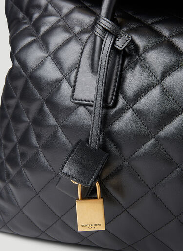 Saint Laurent 퀼티드 더플 백 블랙 sla0251141