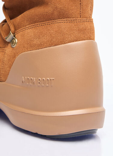Moon Boot Luna Suede Boots Brown mnb0258006