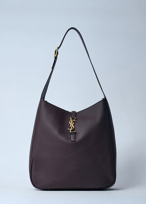 Saint Laurent Large Le 5 à 7 Shoulder Bag Burgundy sla0260008