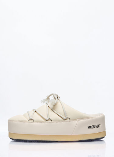 Moon Boot Evx Nylon Mules Beige mnb0358004