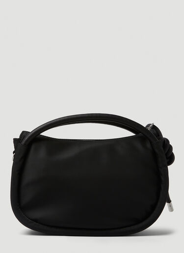 GANNI Mini Knot Handbag Black gan0250069