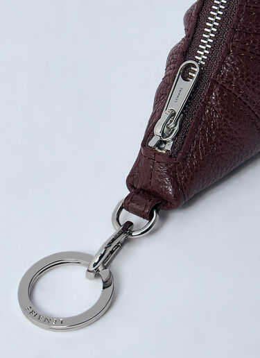 Lemaire Mini Croissant Keyring Brown lem0360003