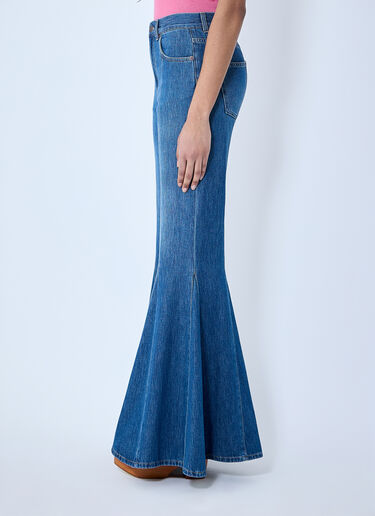 Chloé Fluid Flare Jeans Blue chl0259017
