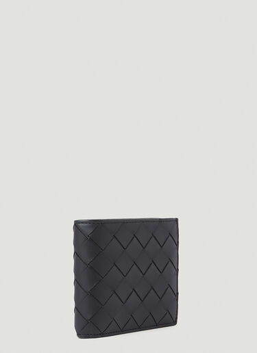 Bottega Veneta Intreccio Bi-Fold Wallet Black bov0153050
