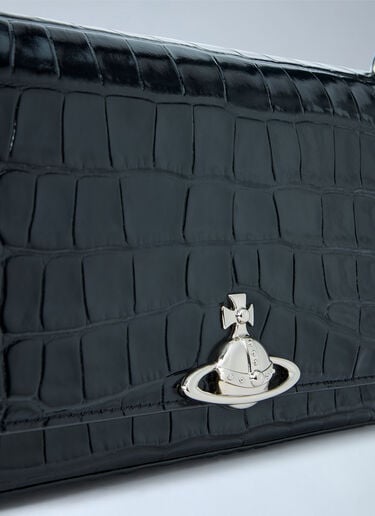 Vivienne Westwood Hazel Medium Shoulder Bag Black vvw0265041