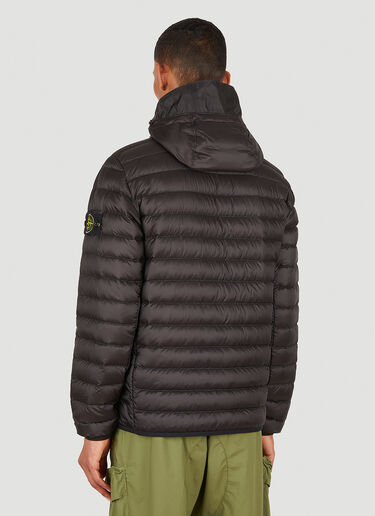 Stone Island Hooded Quilted Jacket Brown sto0148011