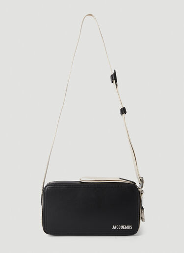 Le Cuerda Horizontal Crossbody Bag Jacquemus Le Cuerda Horizontal Crossbody Bag Black jac0151030