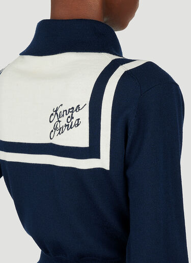 Kenzo セーラーポロセーター ネイビー knz0252011