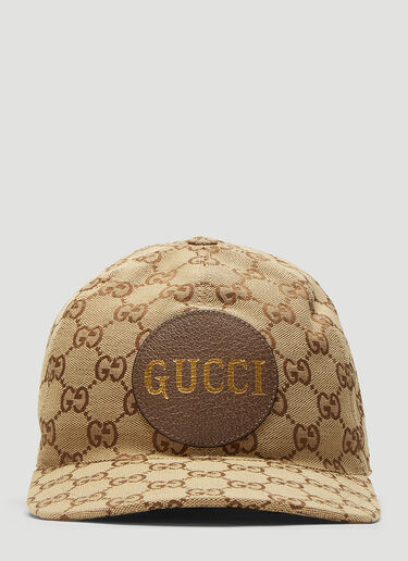 Gucci GG Logo Baseball Cap Beige guc0137037