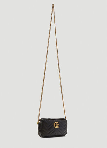 Gucci GG Marmont Chain Wallet Bag Black guc0239100