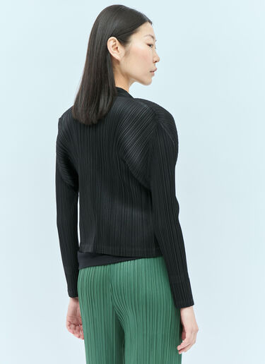 Pleats Please Issey Miyake Monthly Colors: December 开衫 黑色 plp0255010