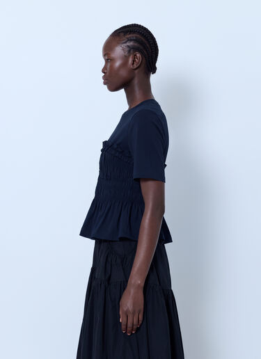 LN-CC® - Cecilie Bahnsen: Cbvilde T-Shirt Jersey - Navy Cecilie Bahnsen Cbvilde T-Shirt Jersey Navy cec0266023