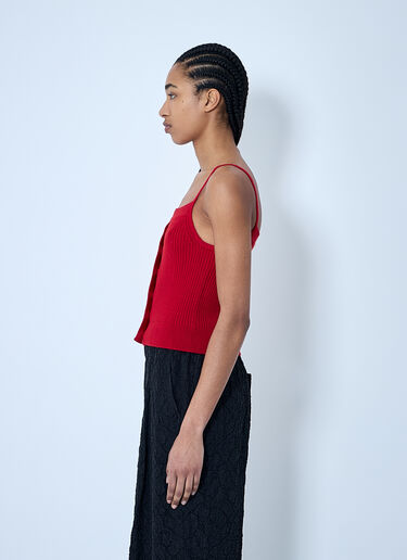 Dries Van Noten Rib Tank Top Red dvn0260019