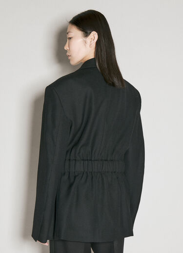 Alexander Wang Tailored Blazer With Intergrate Belt Black awg0255019