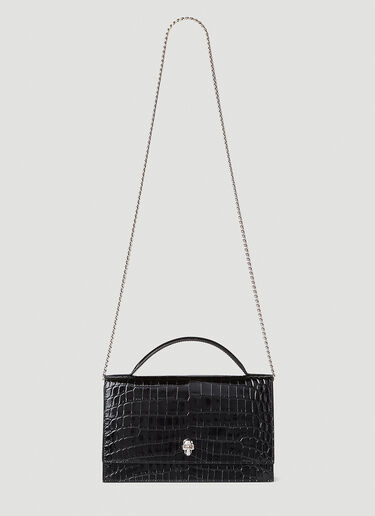 Alexander McQueen Medium Skull Handbag Black amq0251001