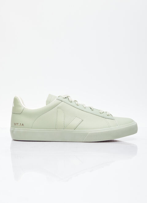 Saint Laurent Campo ChromeFree Leather Sneakers White sla0154029