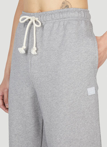 Acne Studios Face Patch Track Pants Grey acn0151020