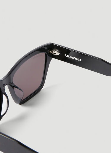 Balenciaga Flat Square Sunglasses Black bcs0353008