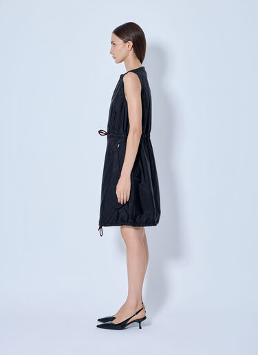 Prada Re-Nylon Mini Dress Black pra0266019
